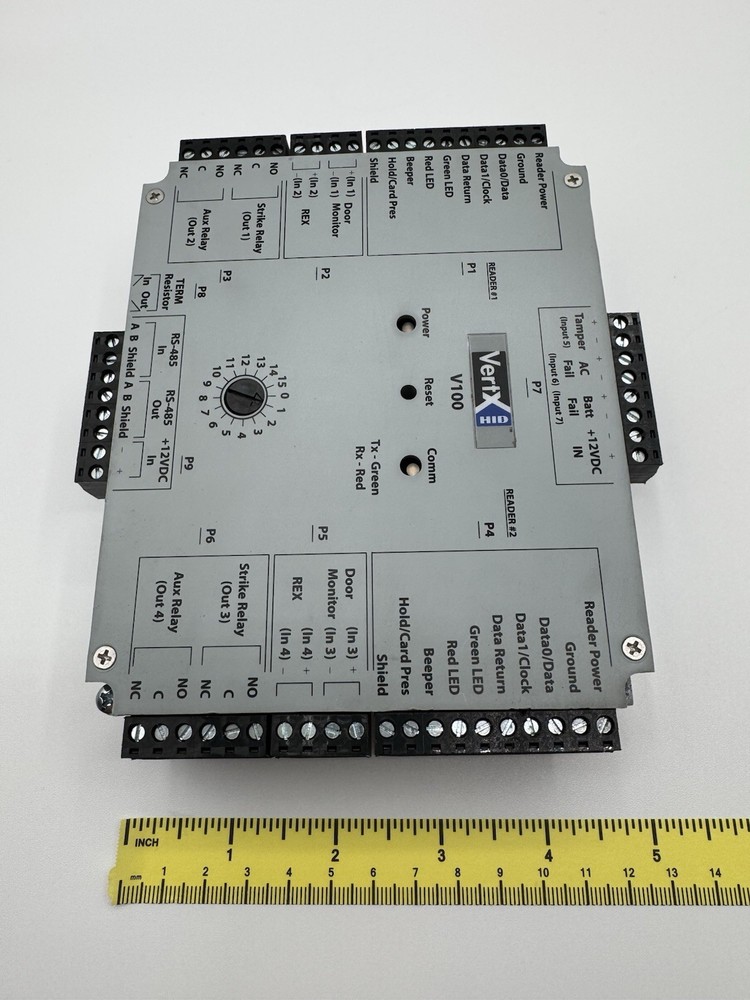 HID VertX V100 70100AEPON Door/ Reader Interface Tested & Working