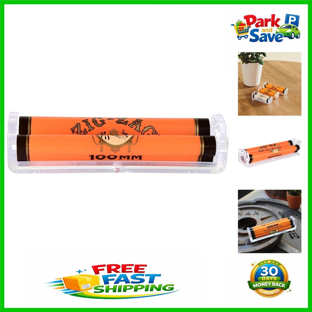 Versatile 100mm Cigarette Roller - Creates Perfect Cigarettes Effortlessly