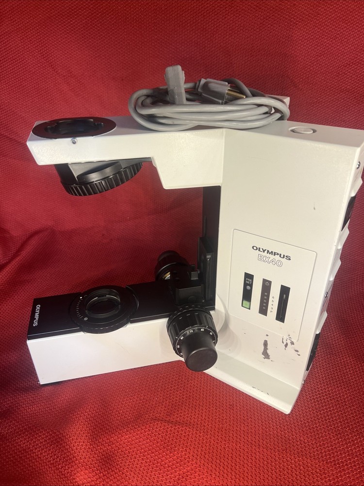 Olympus Microscope BX40 Junk Frame for parts - powers intermittently