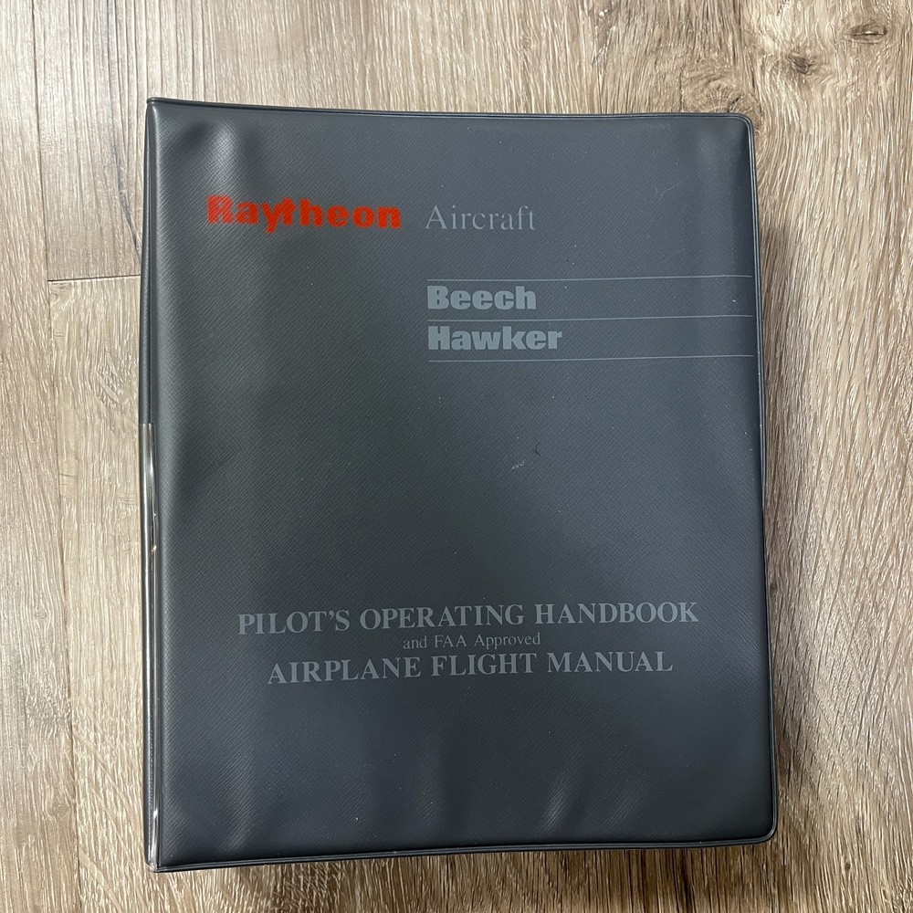 Beech 95-B55 Pilot's Operating Handbook Hawker