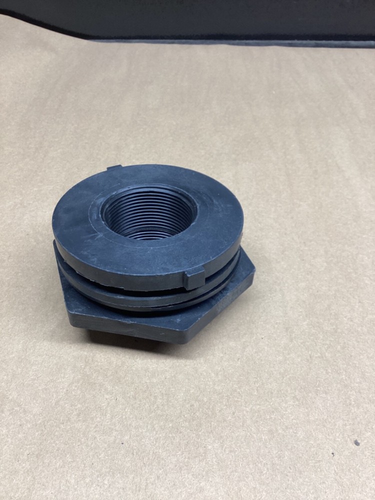 1-1/2” PVC Bulkhead Fitting Reverse Threaded #4009M60