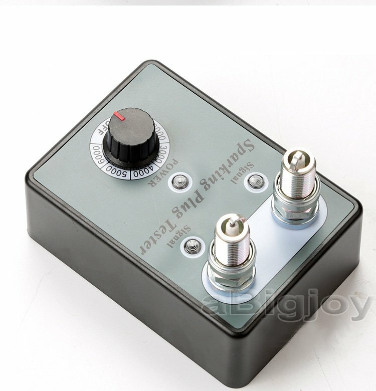 Dual Hole Car Spark Plug Tester Detector Ignition Plug Analyzer Diagnostic Tool