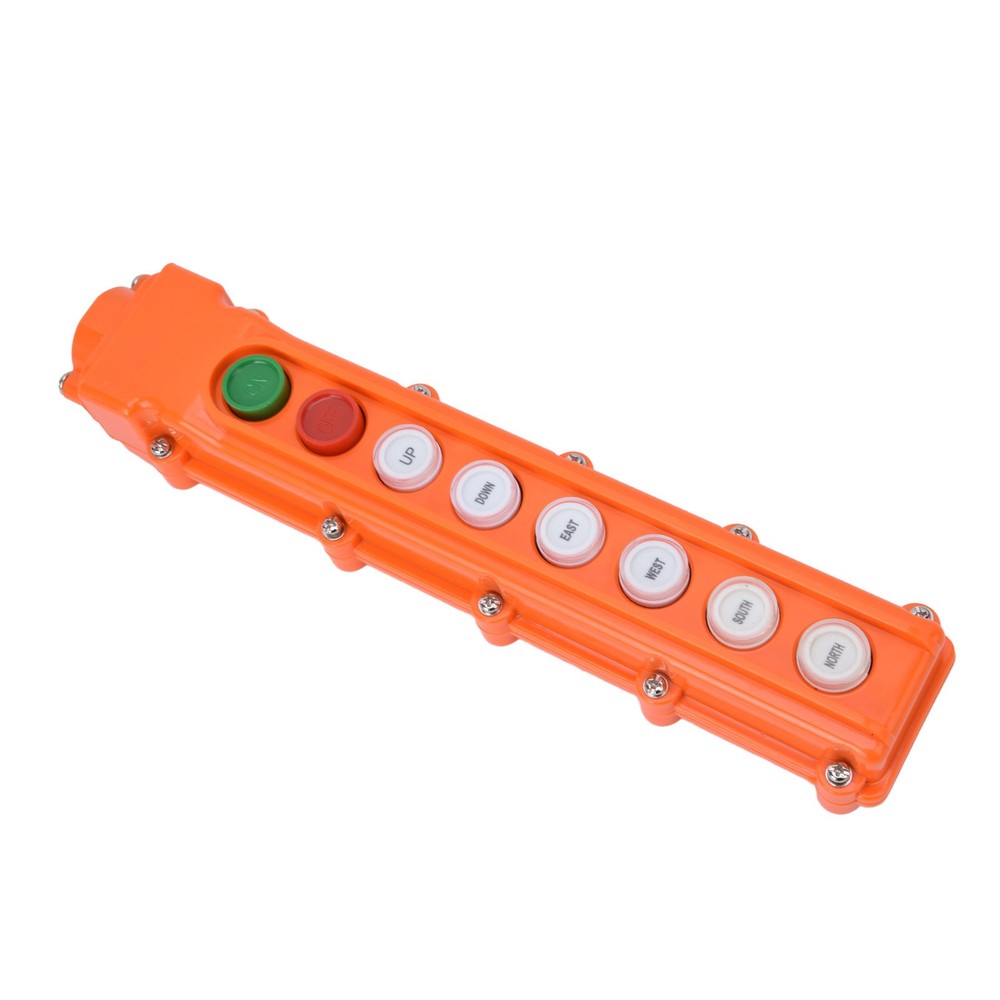 Crane Remote Control Hoist Switch Push Button Box Controller Rainproof 220V/ NY