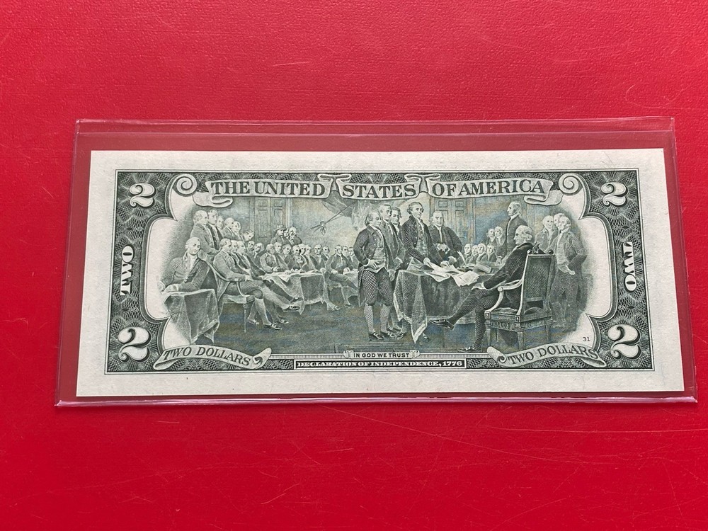 2003 A $2 TWO DOLLAR BILL ( RICHMOND E ) UNCIRCULATED