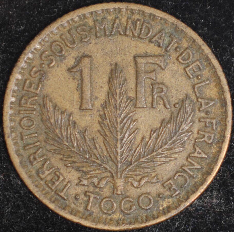 1925 Togo Franc AU
