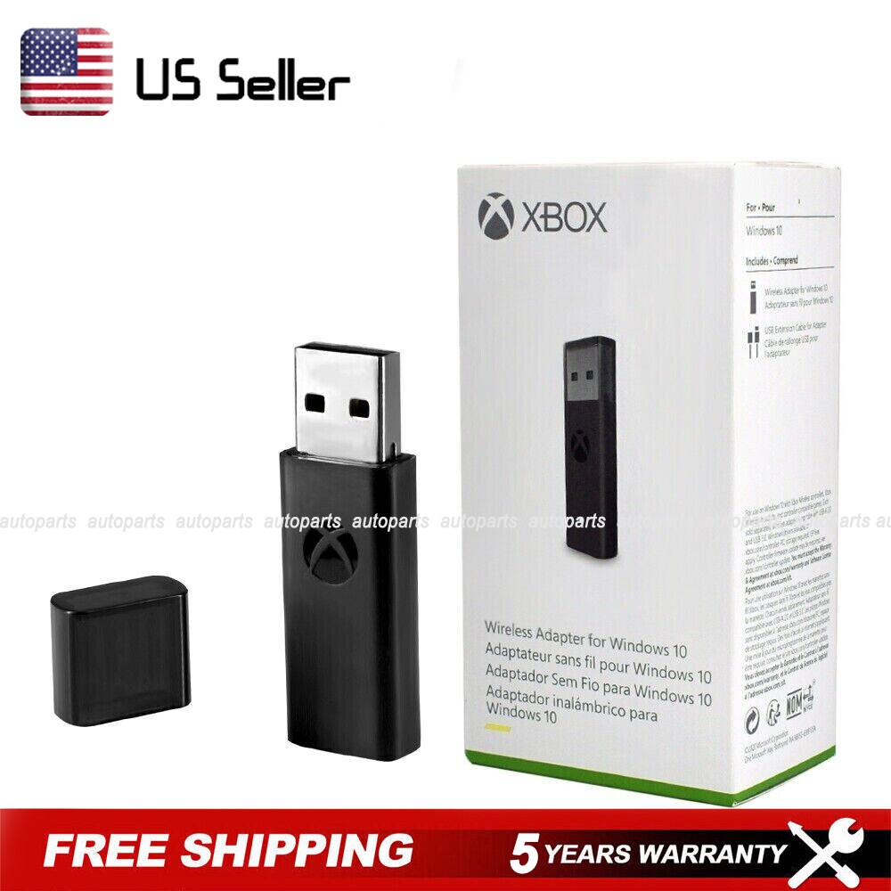 Official Wireless Xbox One Controller Adapter USB Receiver Microsoft Windows PC