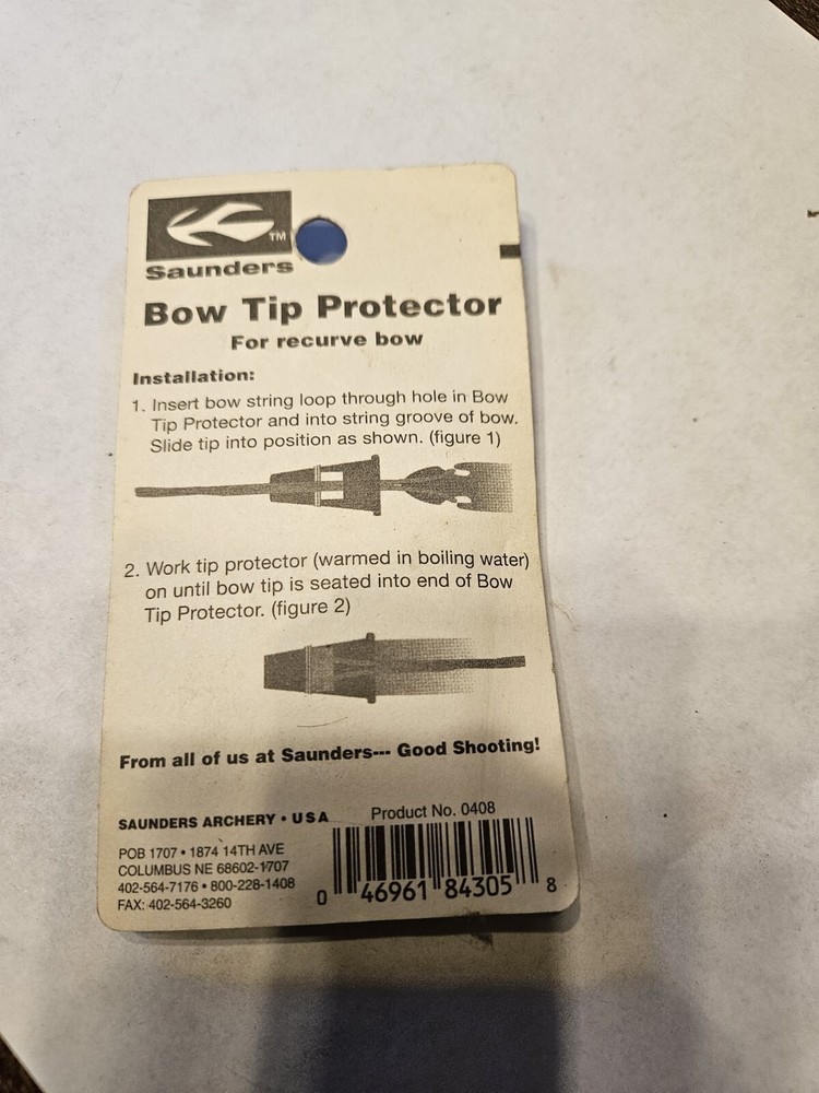 Saunders Recurve Bow Tip Protector