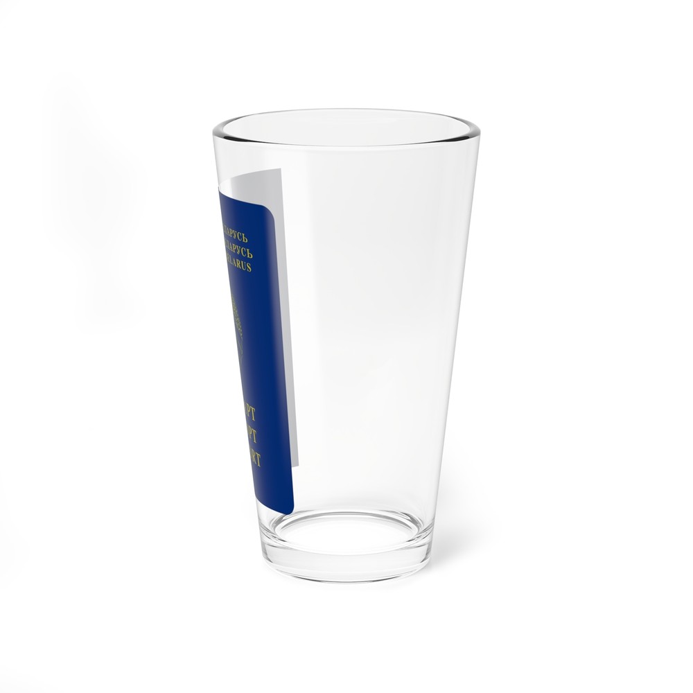 Belarus Passport - Pint Glass 16oz