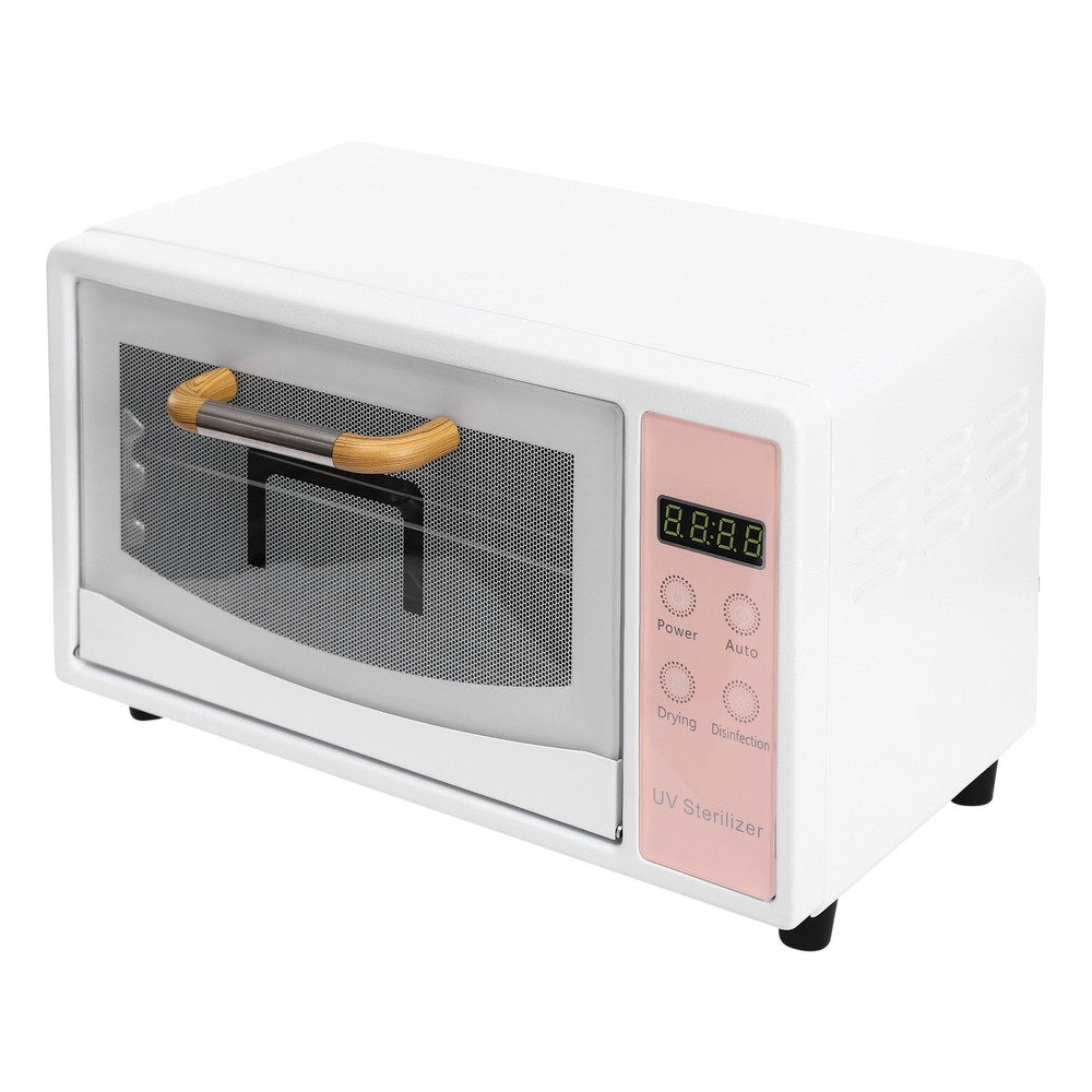 High-Temperature Sterilizer Nail Tools Sterilizer Pink Tabletop Sterilizer US