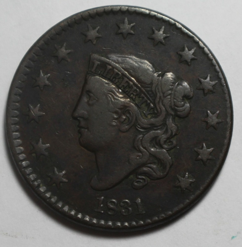 1831 Large Cent ZC909
