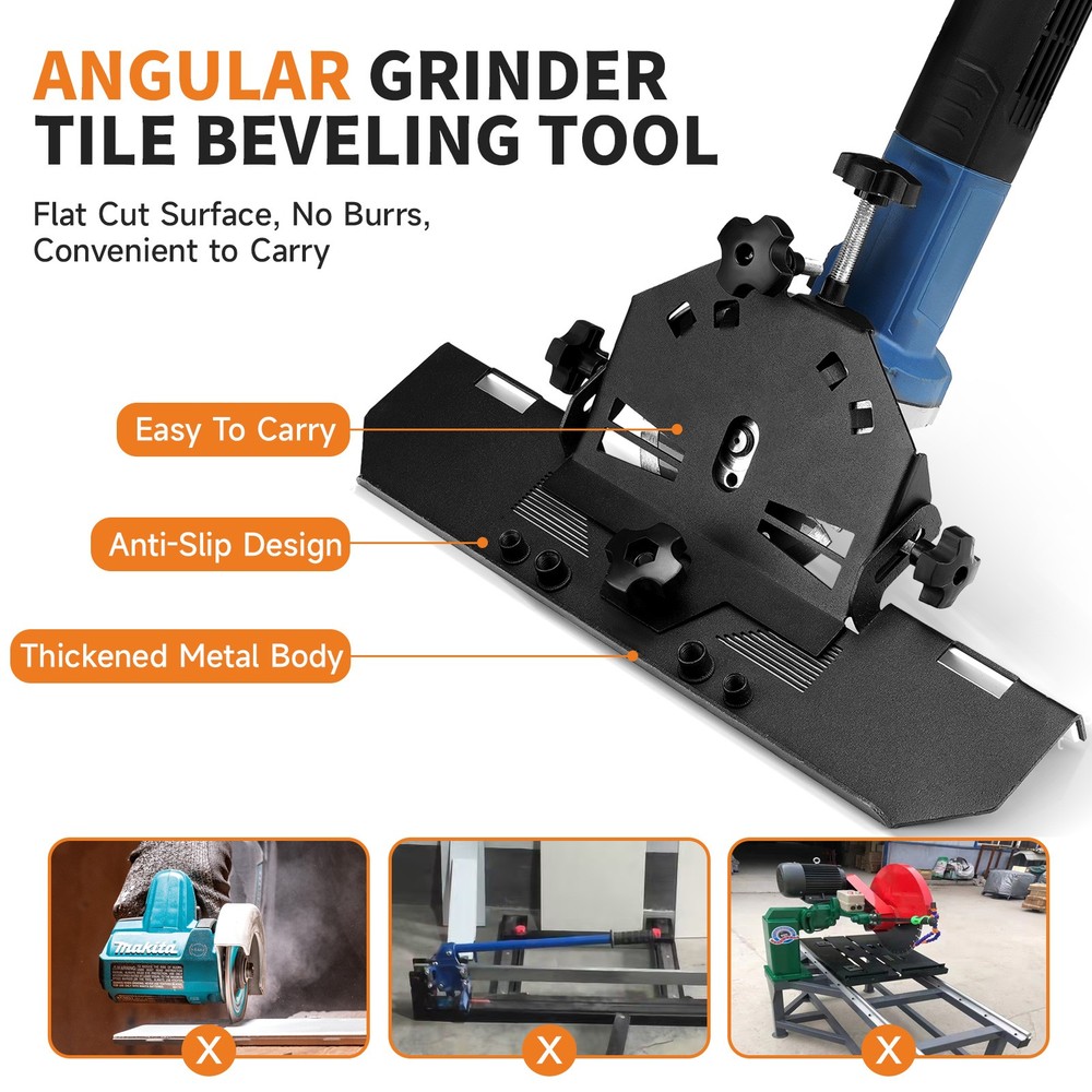 45 Degree Angle Grinder Tile Chamfering Stand Angle Tile Chamfer Cutting Tool