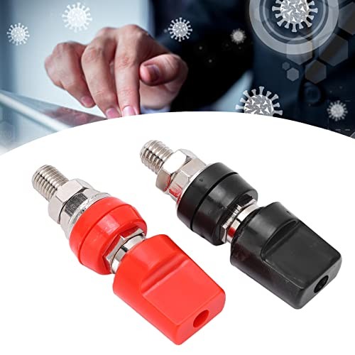 M8 Remote Battery Terminals, 2PCS 100A Battery Post Terminals with 4mm Plug
