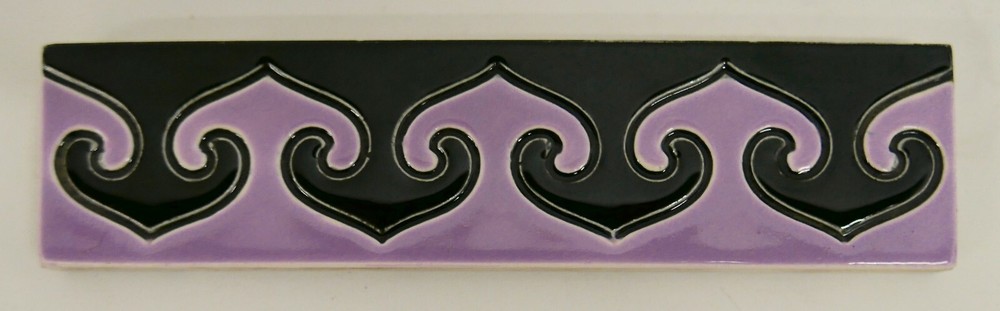 Vintage Border Tile with Repeating Pattern Germany