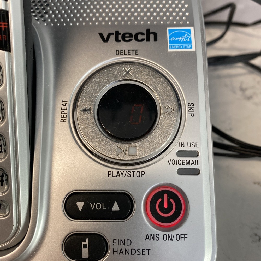 Vtech CS6229 DECT 6.0 Digital Cordless Answering System Handset Untested