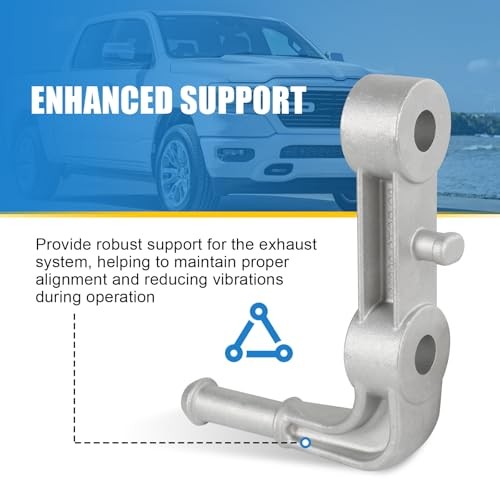 Rear Left/Right Exhaust Bracket Muffler Support Assembly Left & Right