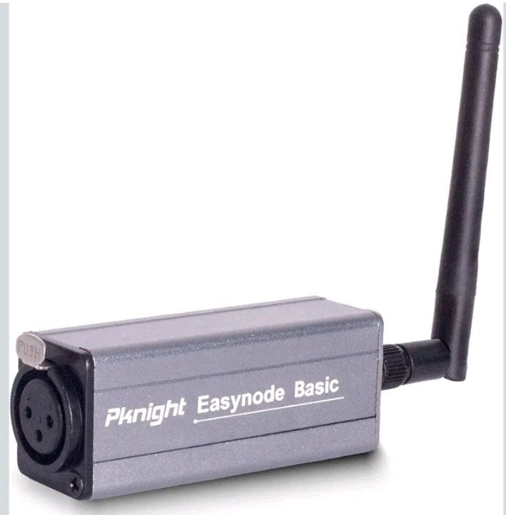 2.4G Wireless DMX Controller,Compact Transceiver w/ Wi-Fi/Bluetooth Connectivity