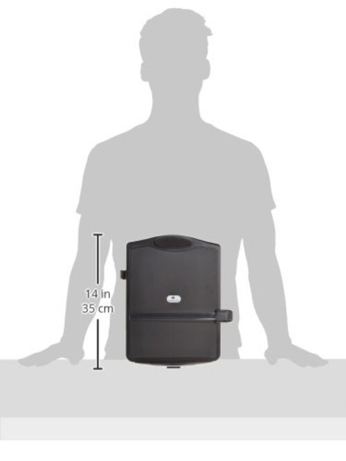 Stylish Black Easel Document Holder with Adjustable Clip for Efficient Viewing