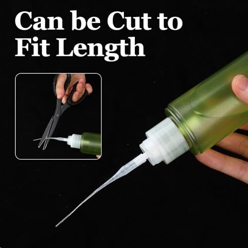 200 Pcs Glue Tips Precision Extender for Hobby Crafts Model Lab Dispensing