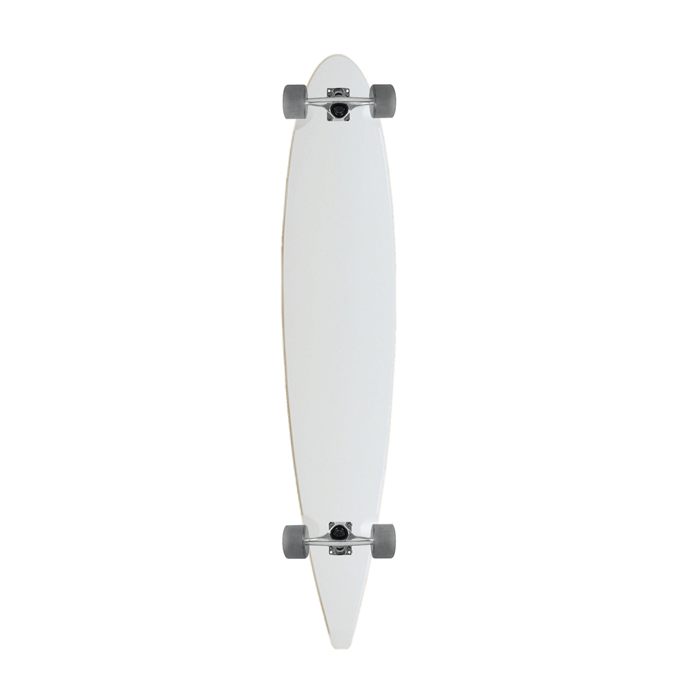 Moose Pintail 9.75" x 47.75" Longboard Dipped White Complete