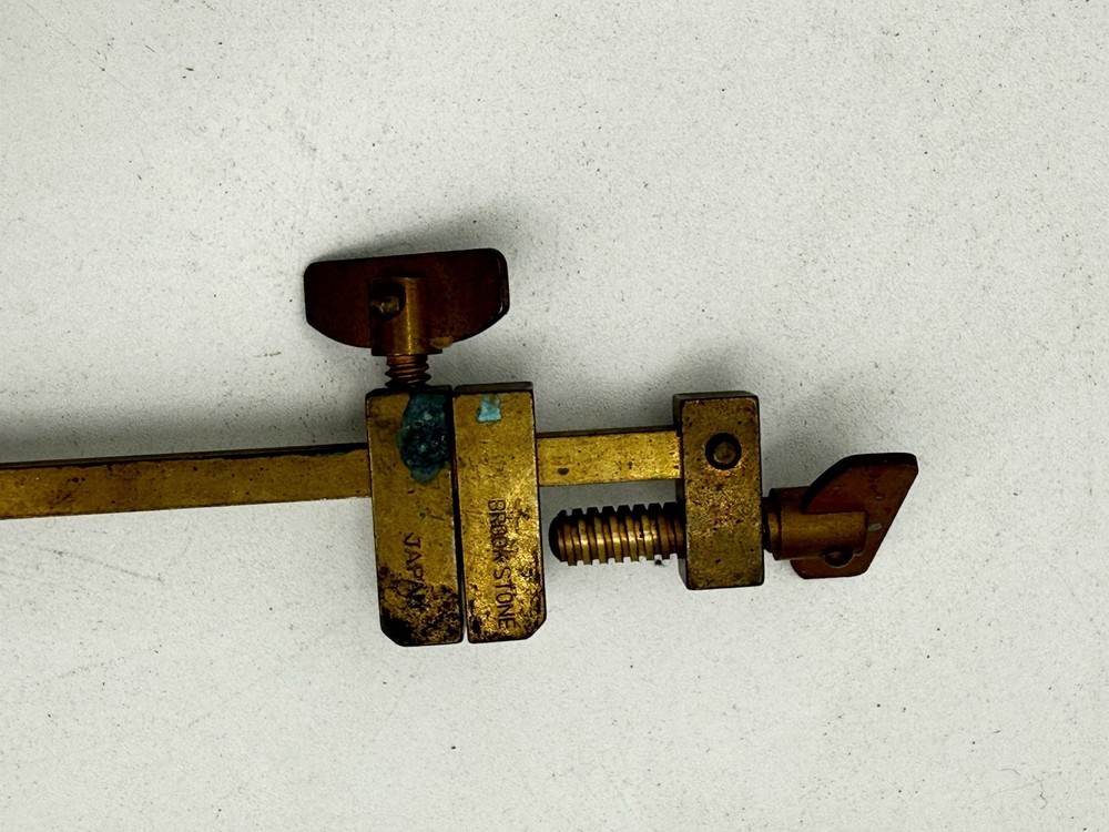 Vintage Brass Brookstone Clamp Tool