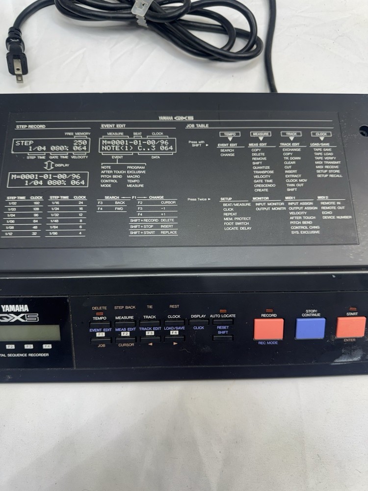 Yamaha QX5 Digital Sequence Recorder - Vintage -