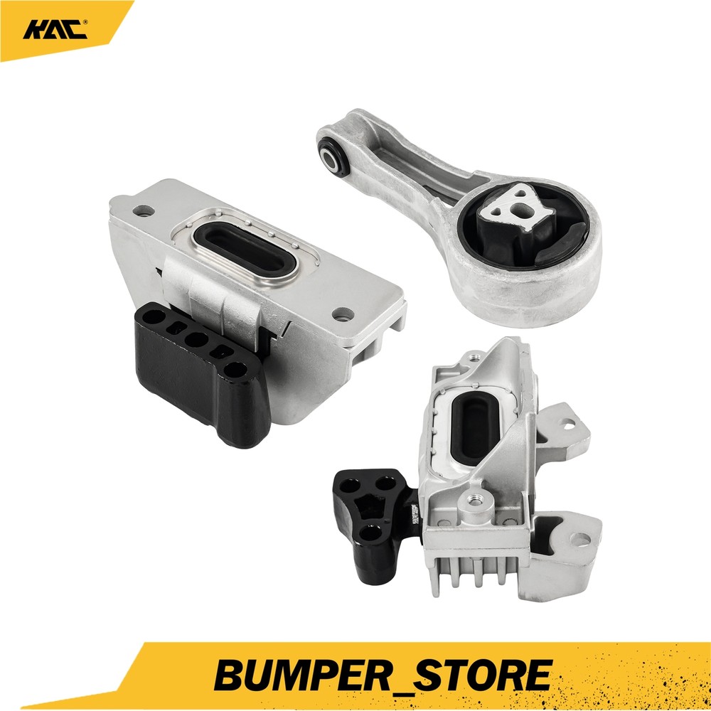 3Pcs Engine Motor & Trans Mount Set For Dodge Journey 2.4L 2011 2012-2015 2016