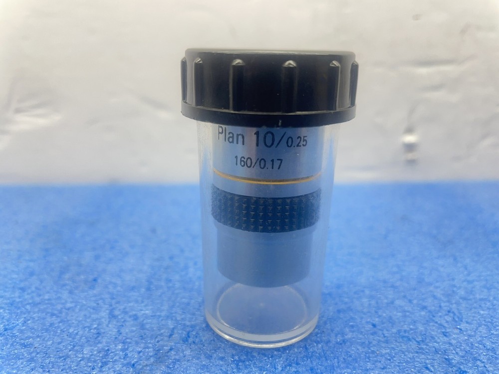 PLAN 10/0.25 160/0.17 MICROSCOPE OBJECTIVE