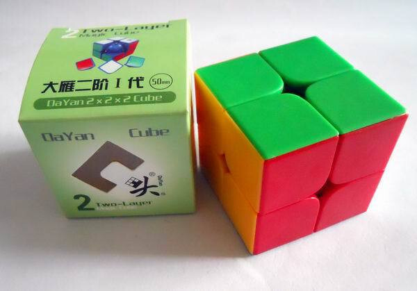 DY 50mm Size 2X2X2 Magic Cube 2X2 Speed Cube Professional Classic Race