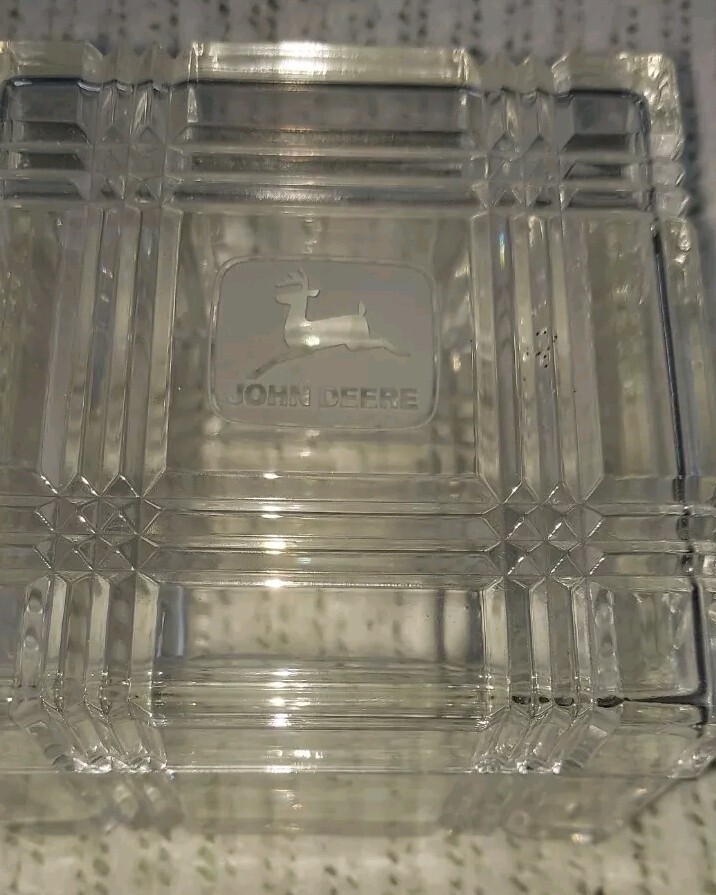 John Deere Unique Leaded Crystal Trinket Box