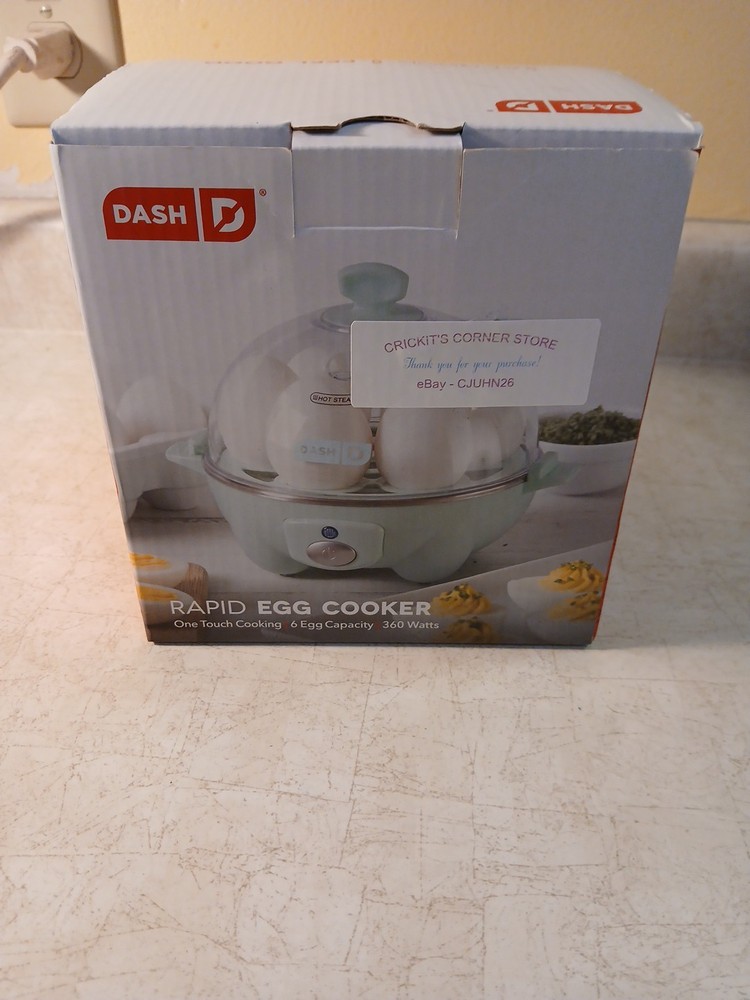 DASH Rapid Egg Cooker 6 Egg Capacity Electric Egg Cooker for Hard Boiled Egg