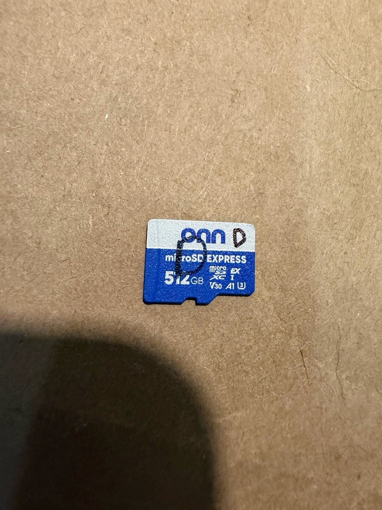 Onn 512GB Micro SD Express Card (Used)