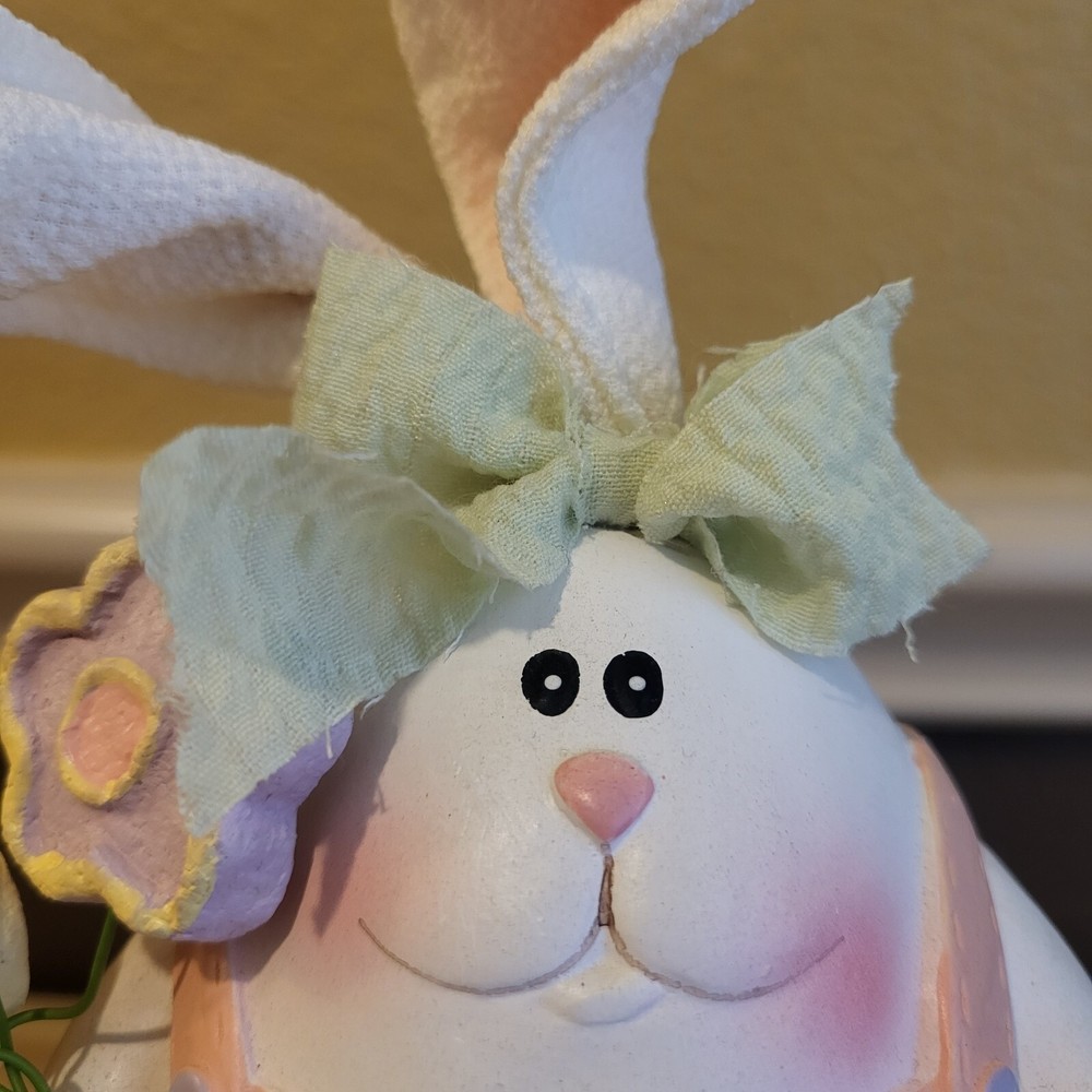 Easter Bunny Rabbit Spring 8" Resin Figurine