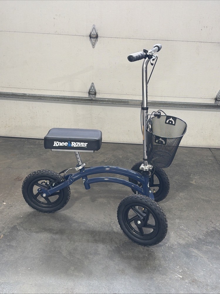 All Terrain KneeRover® Steerable Knee Scooter Blue - Open Box