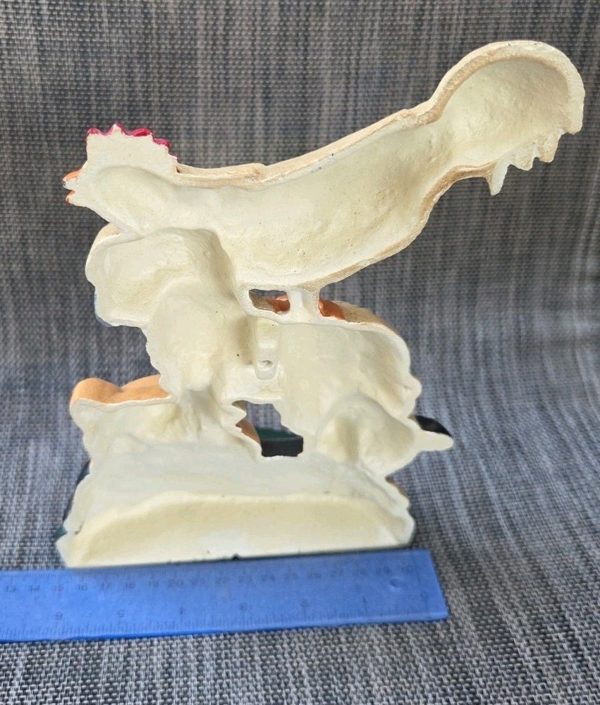  VINTAGE IRON FARM ANIMALS DOORS STOP