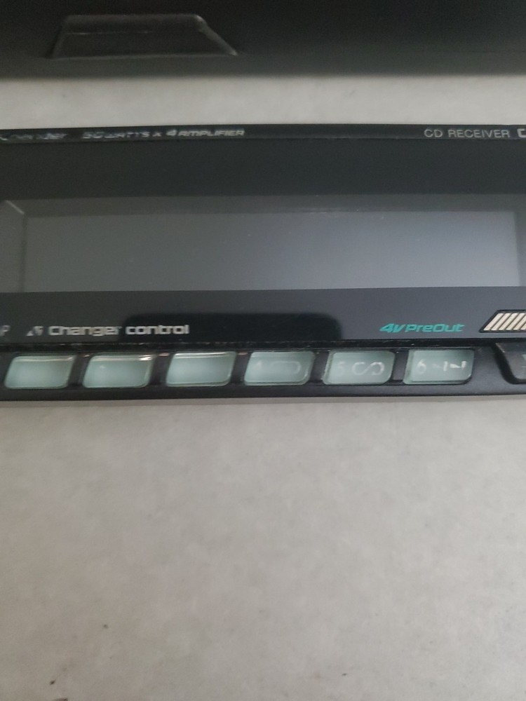 alpine CDA-9811 faceplate And Storage Box