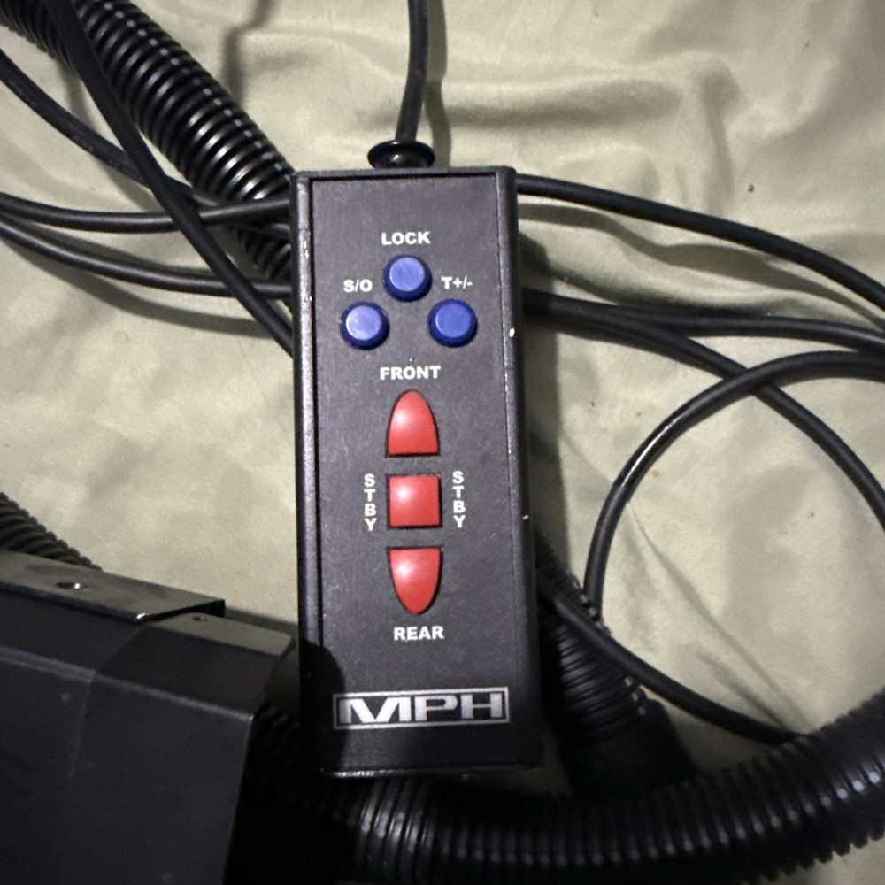 MPH Industries Python III Police Radar Control Panel & Keypad