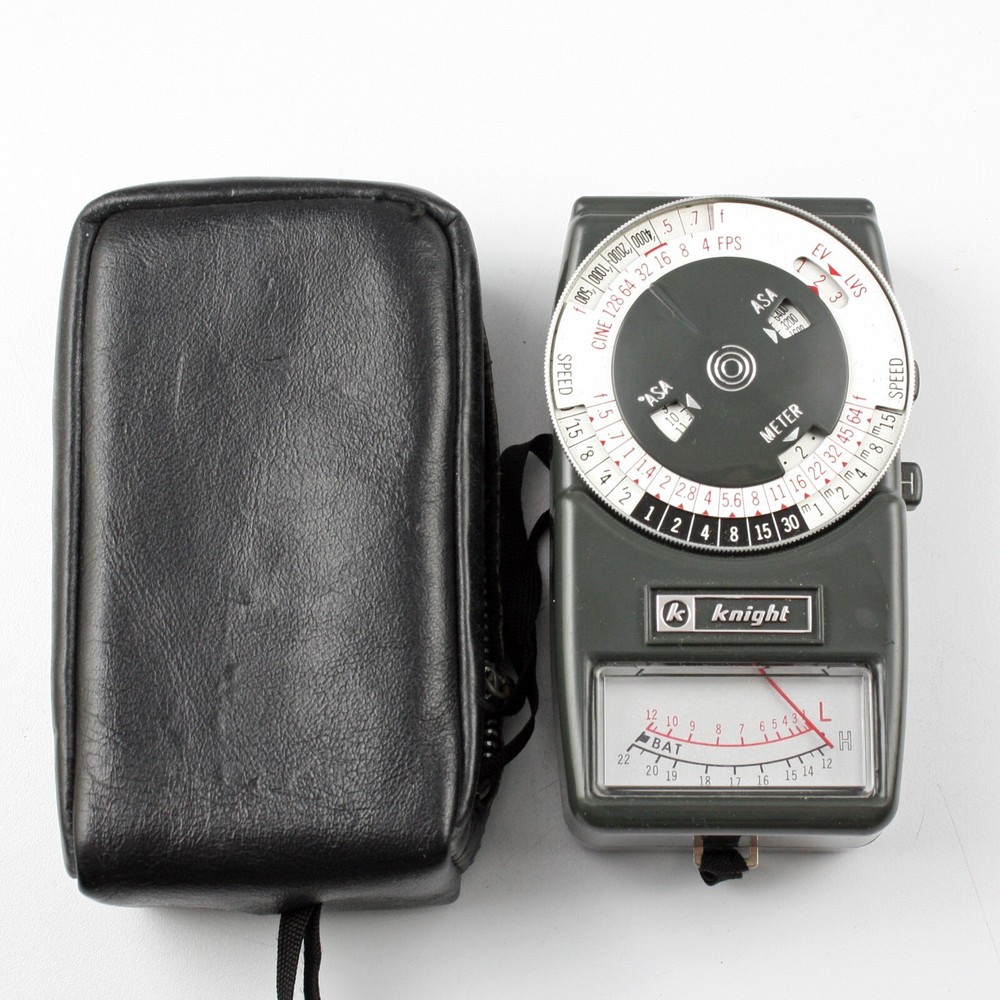 Knight Model KG-275A Light Exposure Meter - Works!