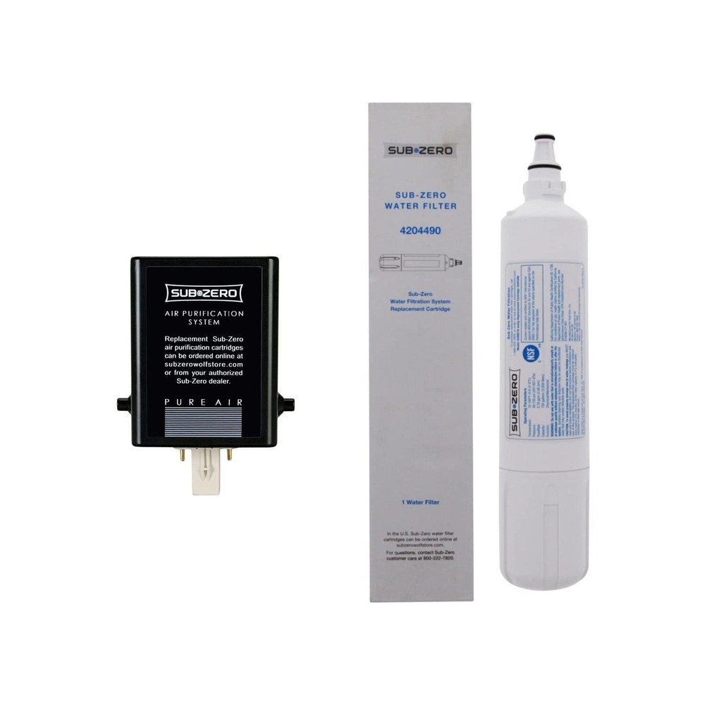 Sub Zero 7007067 Cartridge Combo Pack with 4204490 water Filter