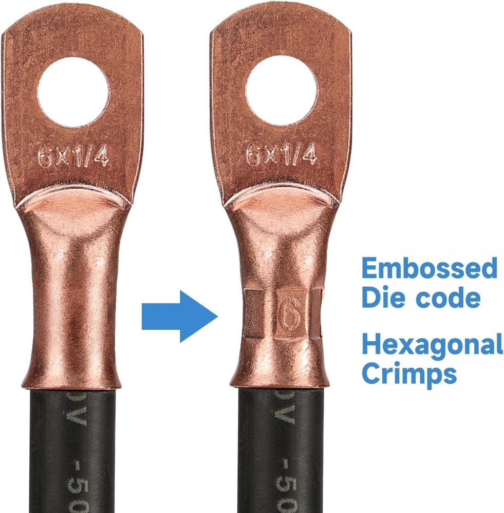 iCrimp Battery Cable Lug Crimping Tool Kit