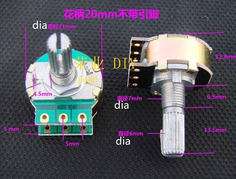 DACT Type SMD Stepped Attenuator 21 step volume control 20k Potentiometer HIFI