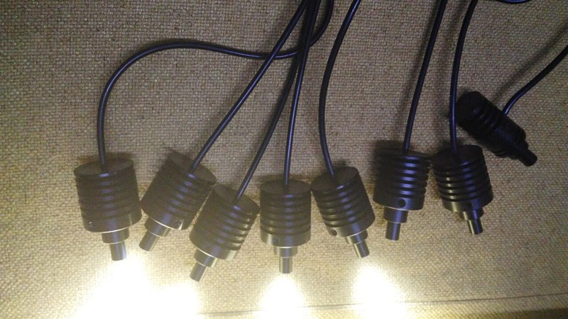 8MM Coaxial Light Source Microscope LED Ring Light Point Light Illuminating Lamp