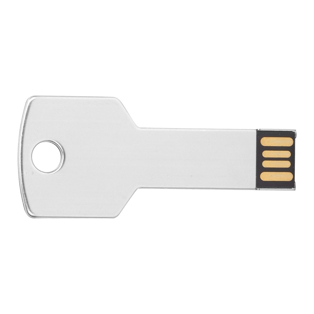 Cool Key Shape USB Flash Drive For Fast File Storage In Computer Silver