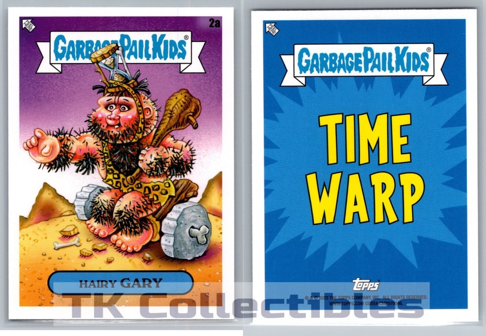 2023 Garbage Pail Kids InterGOOlactic Mayhem Time Warp 20-Card Insert Set