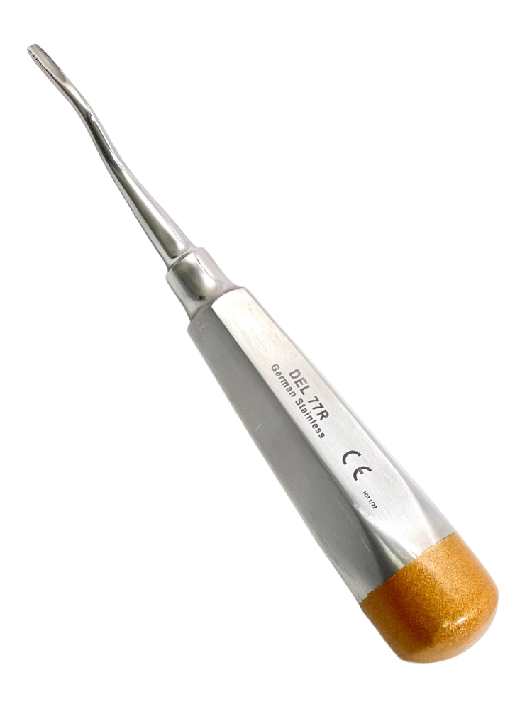 Dental Elevator Serrated No 77R E77R Light Handle Dental Instruments-German