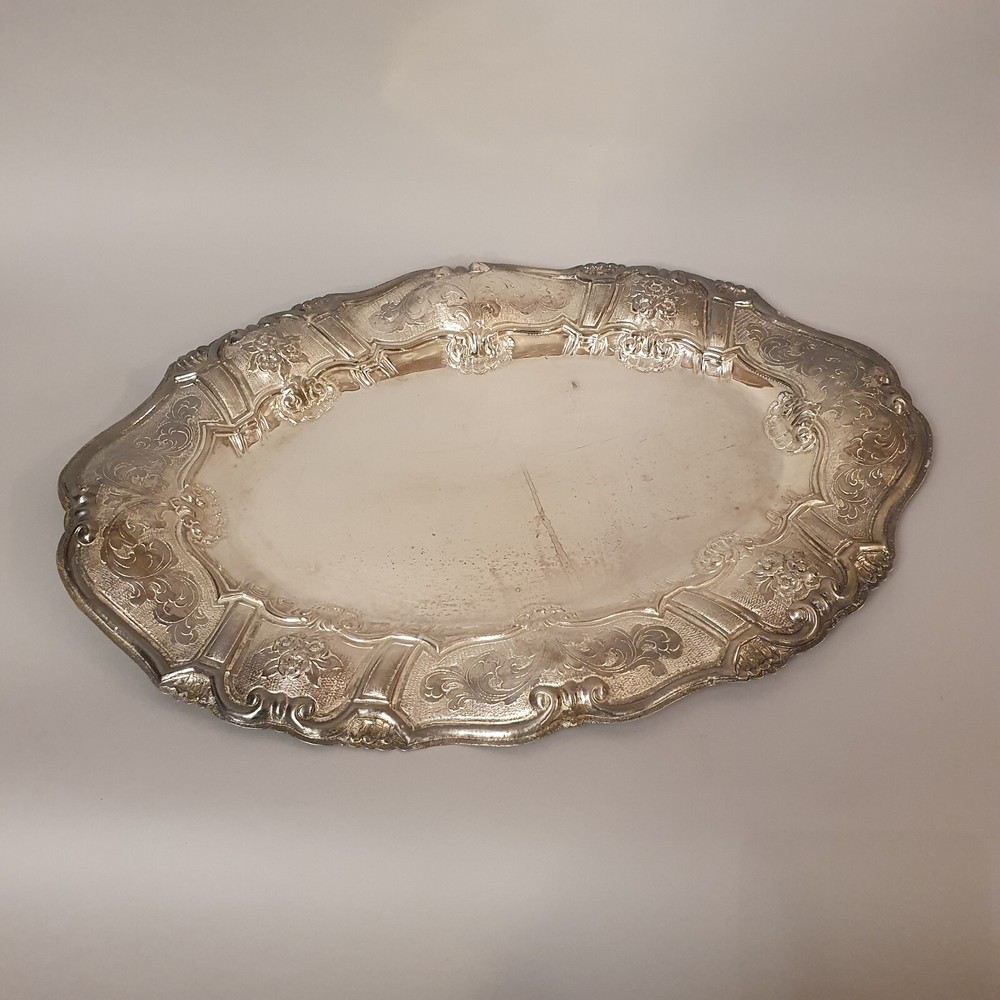 Antique Silver Tray