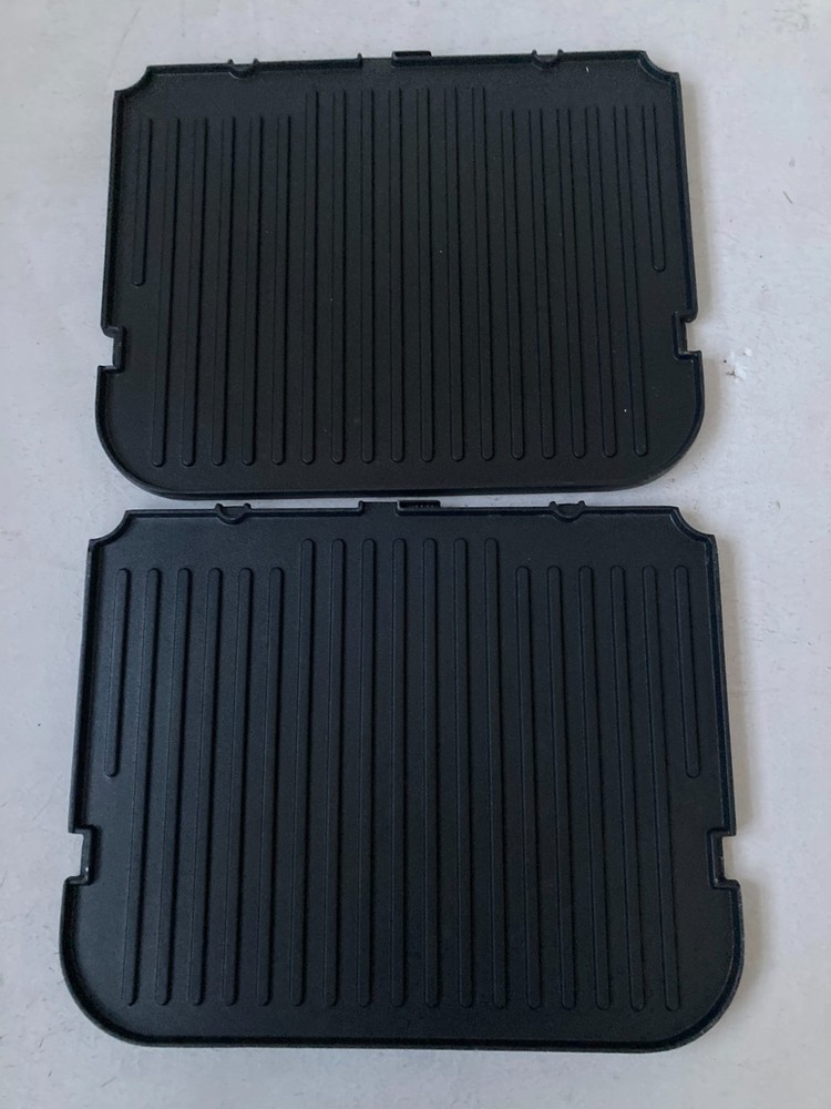 Cuisinart Griddler GRID-8 Top & Bottom Set Grill Griddle Plates 2 sides OEM