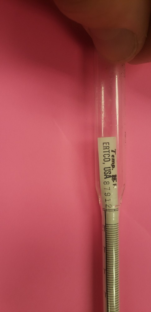 Vintage Specific Gravity Hydrometer Original Box
