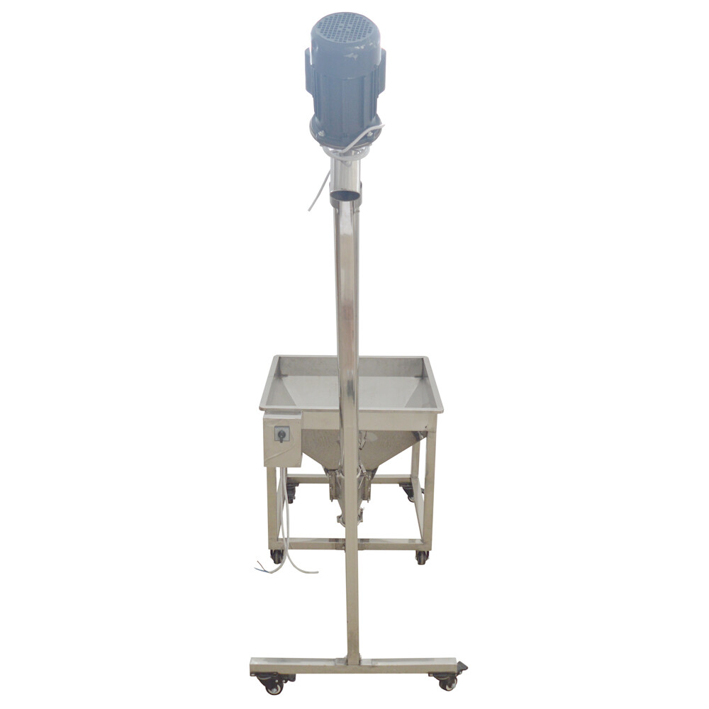 Spring Granule Conveying Feeder 220V Screw Loader Hopper Feeding Machine