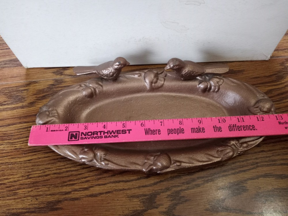 Cast Iron Bird Feeder/Platter