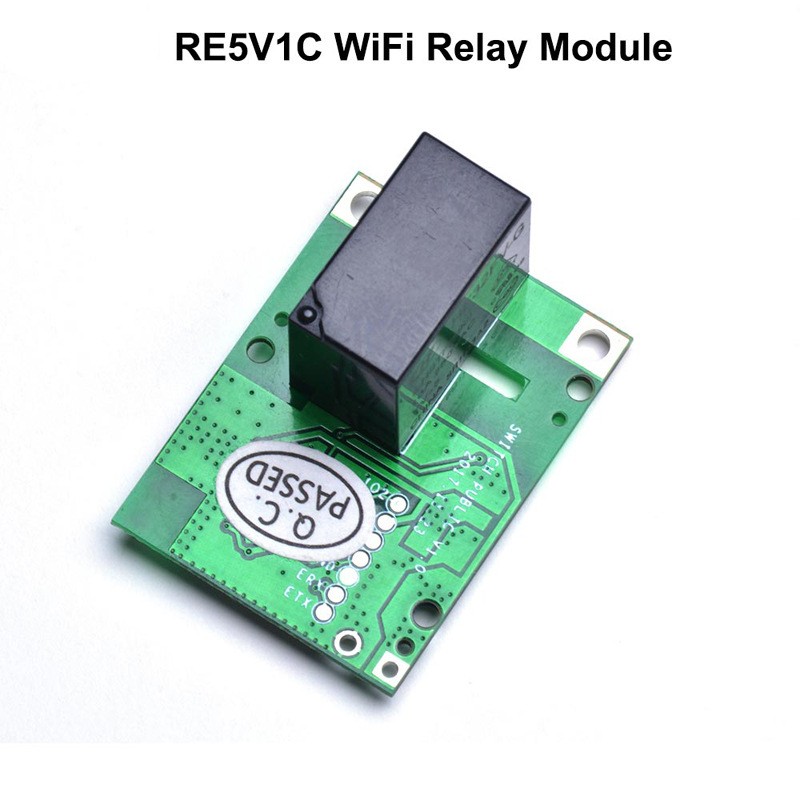 RE5V1C WIFI Inching/Selflock Relay Module Hand Make DIY Remote Control PCB Board